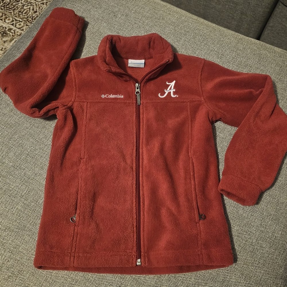 Alabama fleece zip up jacket